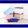 Plastic 70L Stackable Container with Wheel Mould